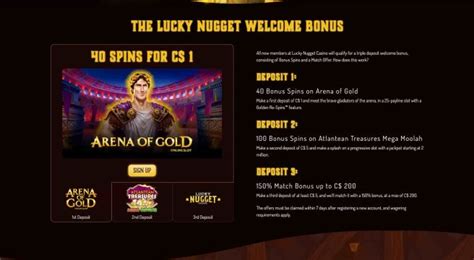 Lucky Nugget Review 2024 $200 Bonus .